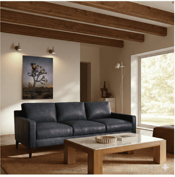 Living Room with picture of Joshua Tree