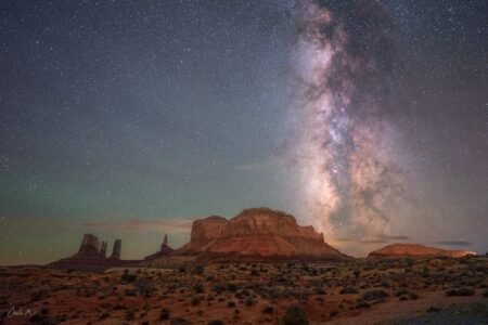 Milky Monuments